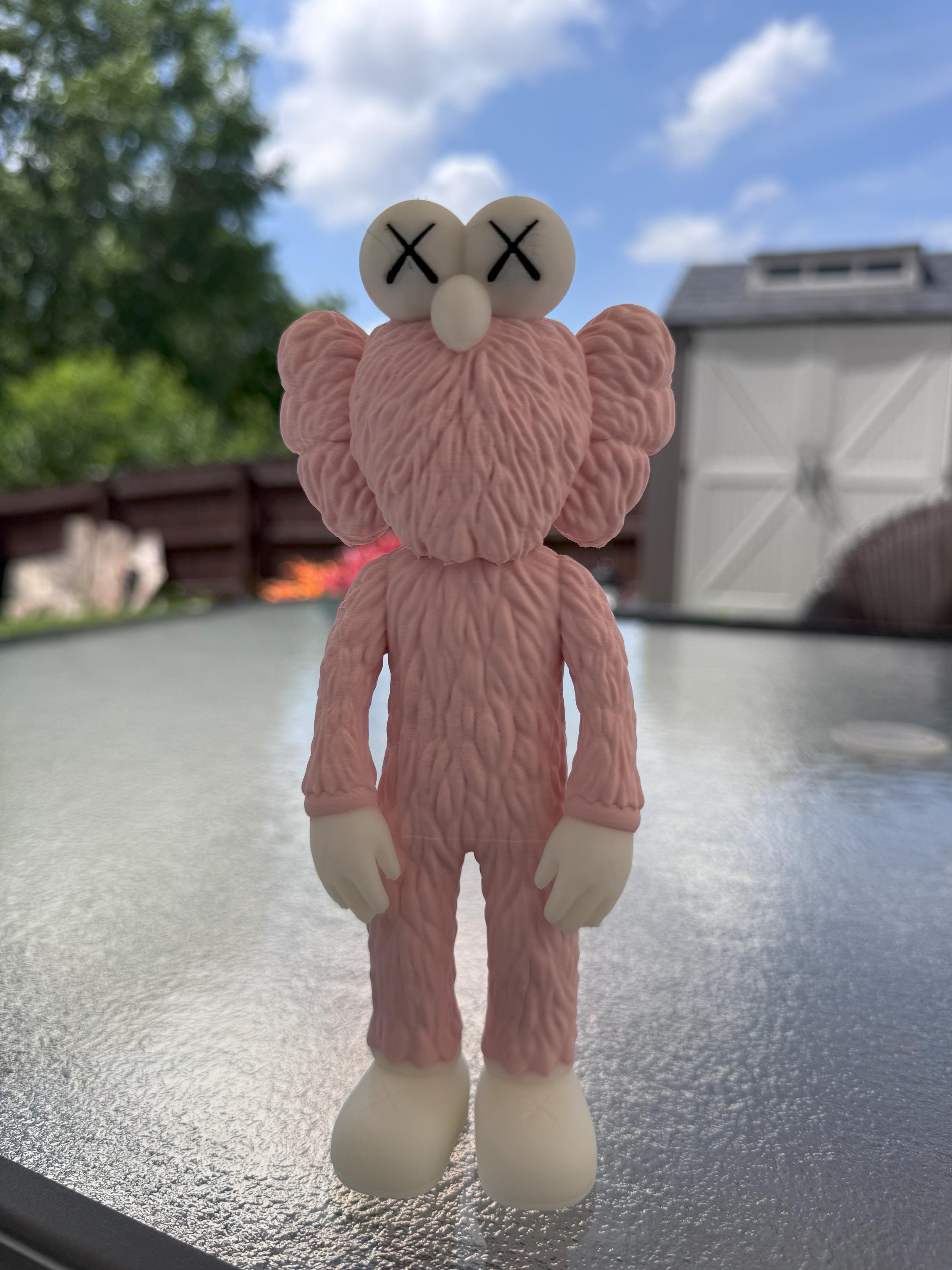 Inspired Blue Monster Art Toy