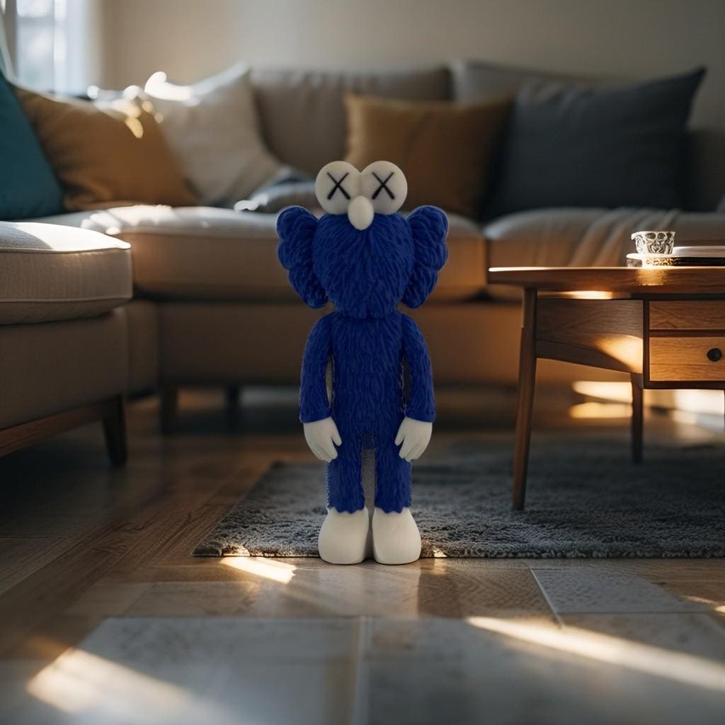 Inspired Blue Monster Art Toy