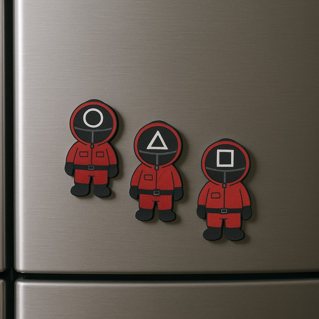 Guardians 3D Magnets with Shapes