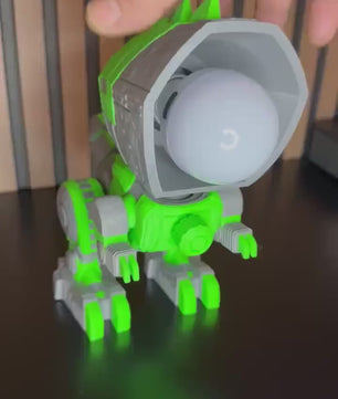 3D Printed Kids Lamps – Unique Designs with Bulb and Batteries Included